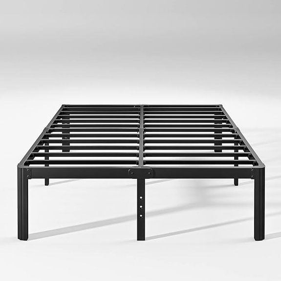Hunlostten 14in Heavy Duty California King Bed Frame