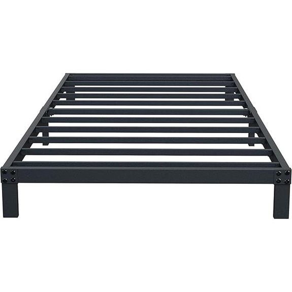 Twin Bed Frame with No Box Spring Heavy Duty Metal