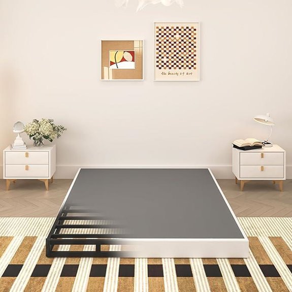 5-Inch Queen Bed Box Spring Heavy Duty Noise-Free