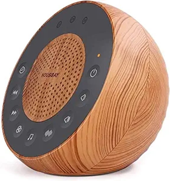 Housbay White Noise Machine with 31 Soothing Sounds