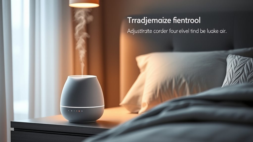 humidifier features for sleep