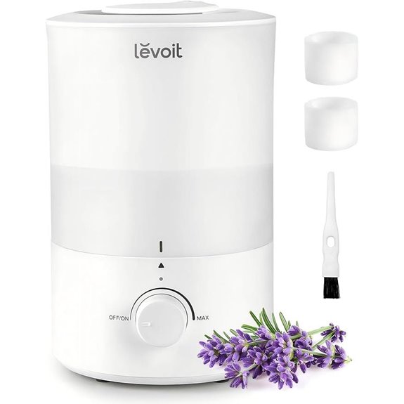 LEVOIT Bedroom Humidifier with Essential Oil Diffuser