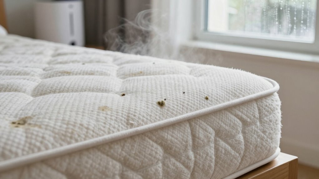 humidity increases mattress odors