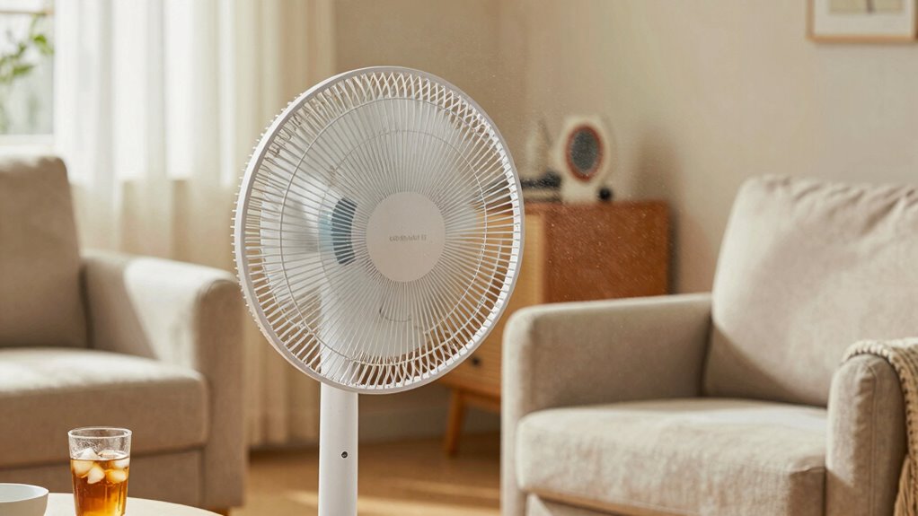 humidity reduces fan cooling