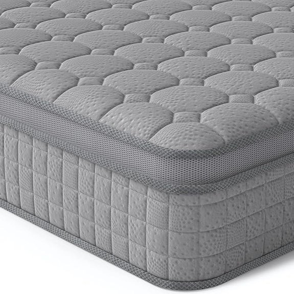 Vesgantti Full Mattress 10-Inch Hybrid with Memory Foam
