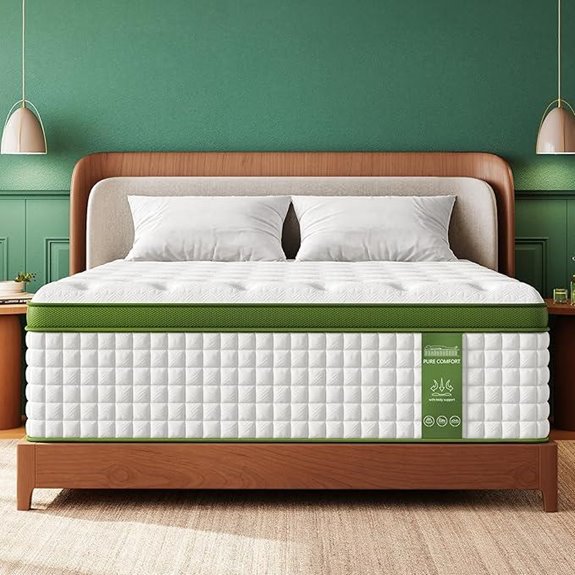 BedStory King Gel Hybrid Mattress with Pocket Springs