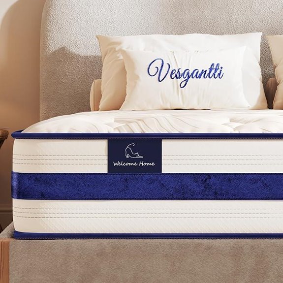 Vesgantti Twin Hybrid Mattress with Memory Foam