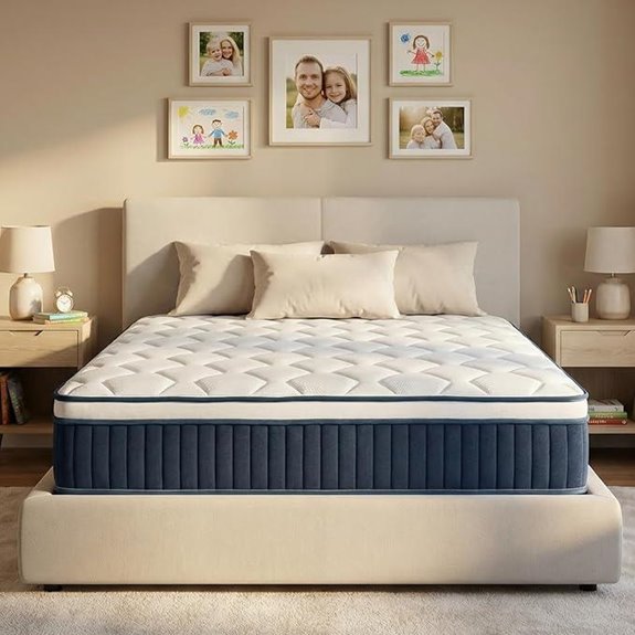 12-Inch Hybrid Mattress with Memory Foam and Zoned Springs