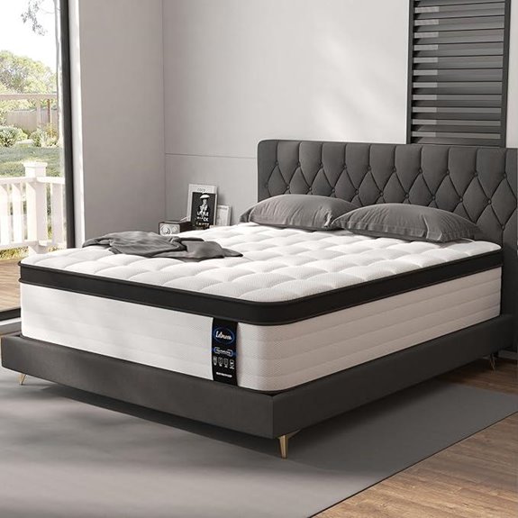 King Hybrid Mattress with Pocket Springs and Memory Foam