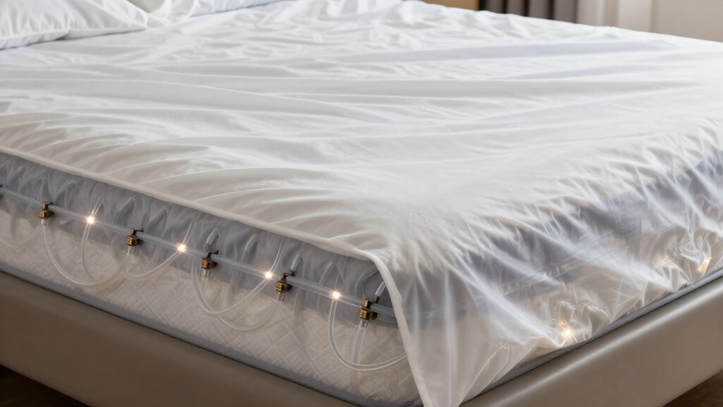 hydronic mattress setup and upkeep