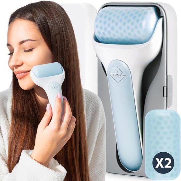 Eli Love Ice Face Roller with Carry Case