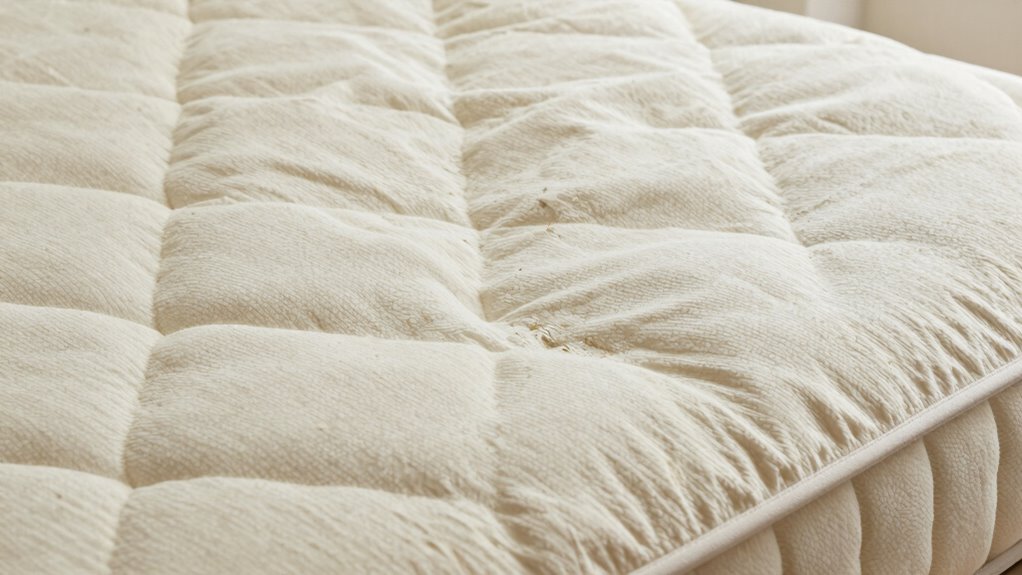 identify mattress wear signs