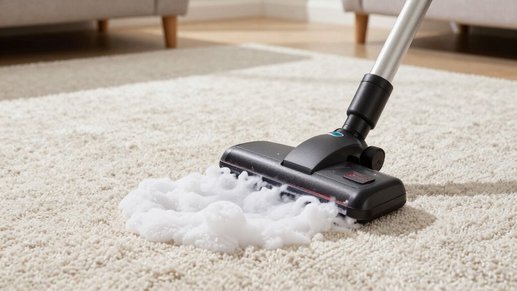 immediate spill cleanup regular vacuuming