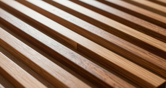 incorrect slat spacing arrangement