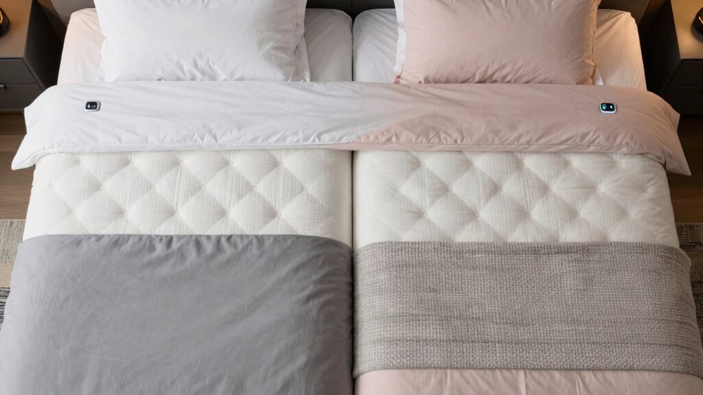 independent side comfort adjustment