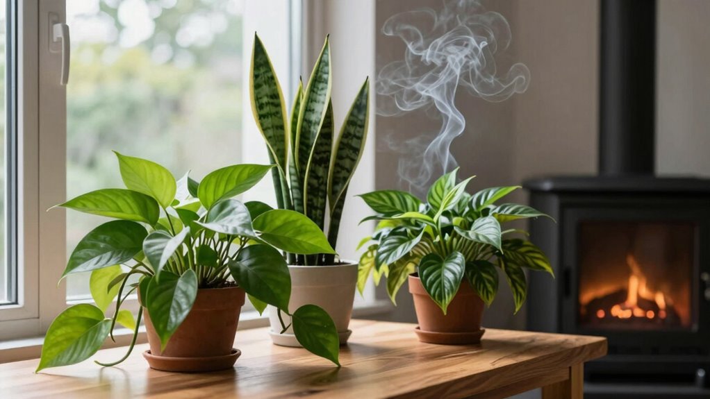 indoor plants purify indoor air