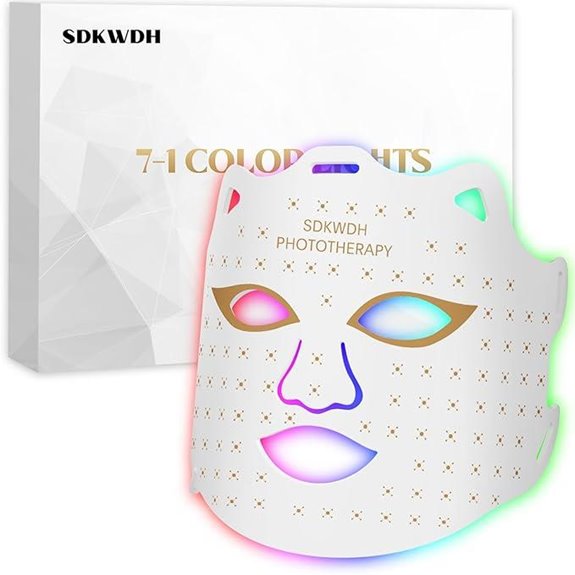 Red Light Face Mask with Infrared & Red Light