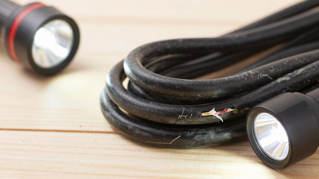 inspect cords for damage