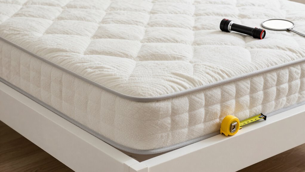 inspect feel smell support