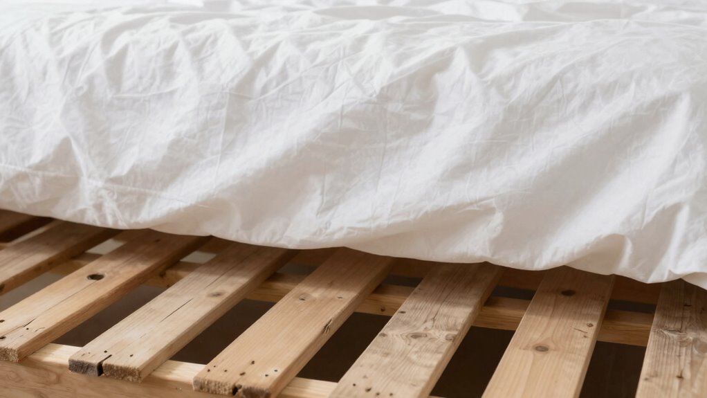 inspect slats and supports