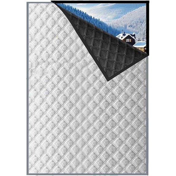 Thermal Insulation Window Kit with Blackout Curtains