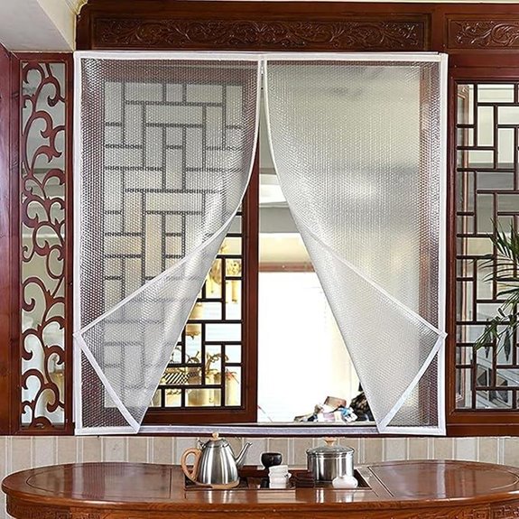 Weatherproof Window Insulation Kit with Zip