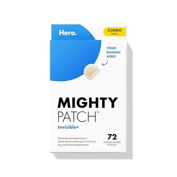 Mighty Patch Invisible+ Hydrocolloid Acne Pimple Patches