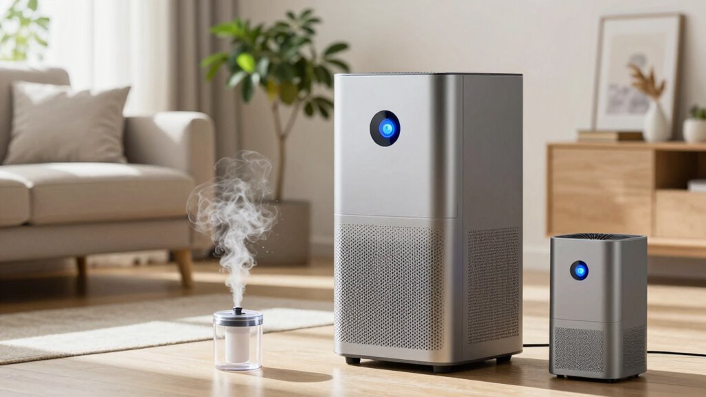 ionizers trap particles safely