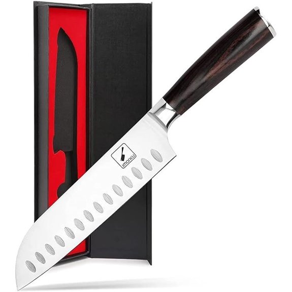 imarku 7-Inch Japanese Chef Knife Santoku