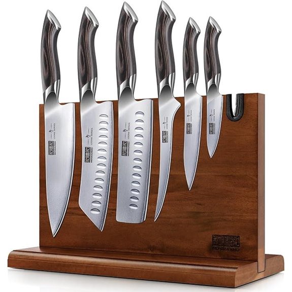 HOSHANHO 7-Piece Japanese Kitchen Knife Set