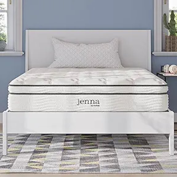 Modway Jenna 10 Innerspring & Memory Foam Mattress