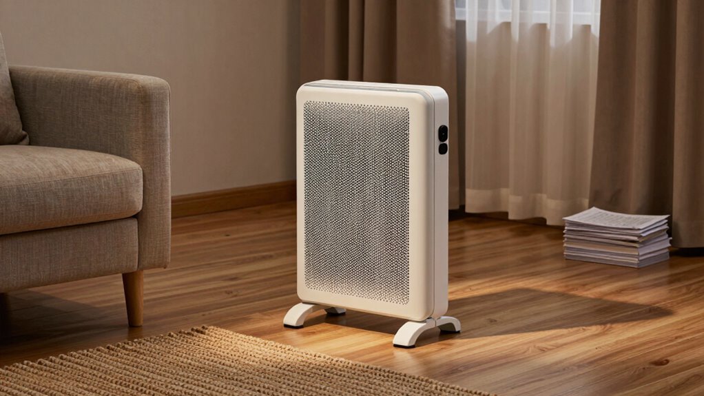 keep heaters away flammable materials