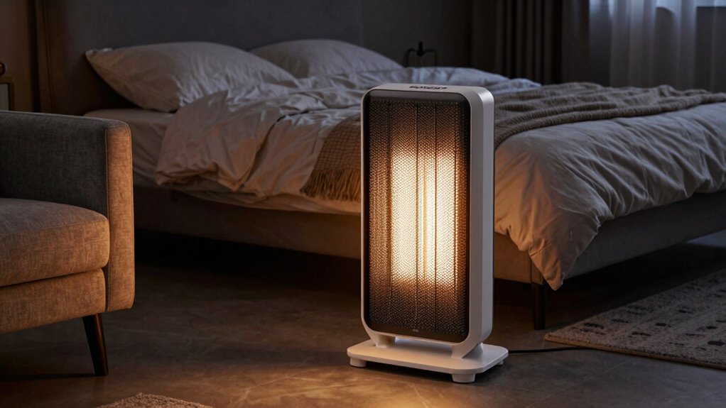 keep heaters away from bedding