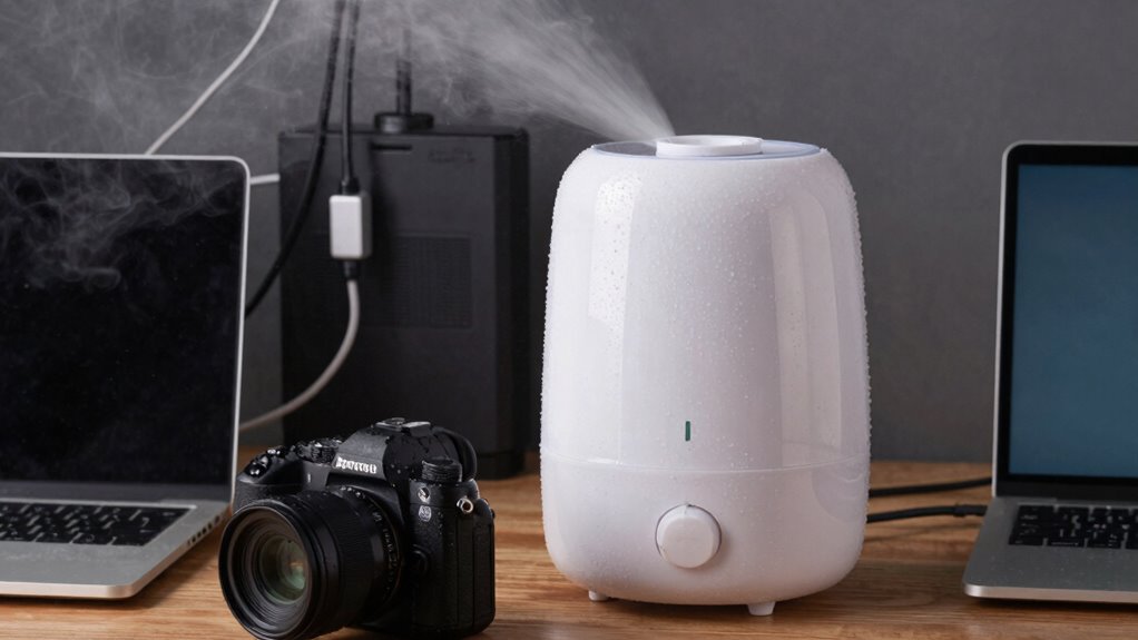keep humidifier away electronics