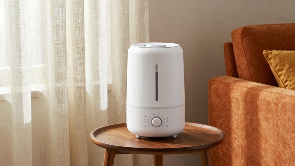 keep humidifier away from fabrics