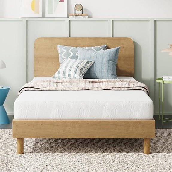 Novilla Twin Gel Memory Foam Mattress for Kids