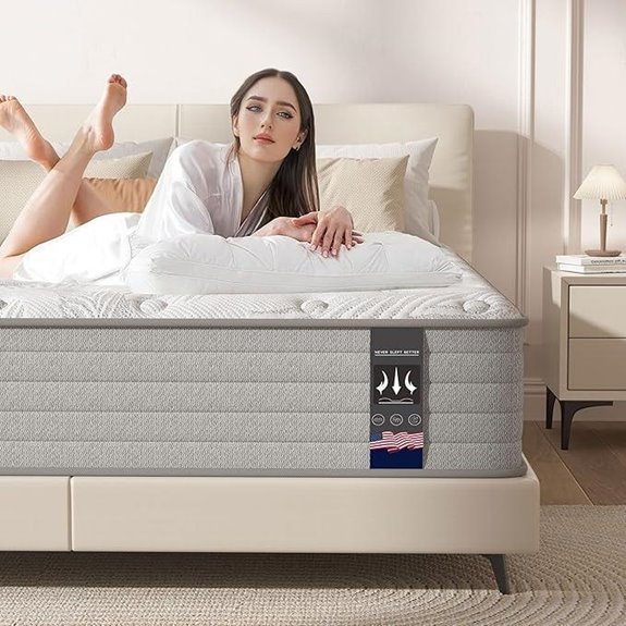 California King Gel Memory Foam Mattress in a Box