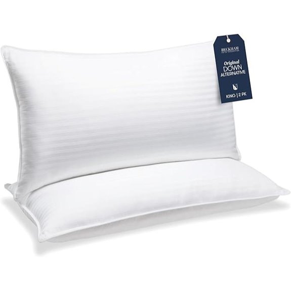 Beckham Hotel Collection King Pillows Set of 2