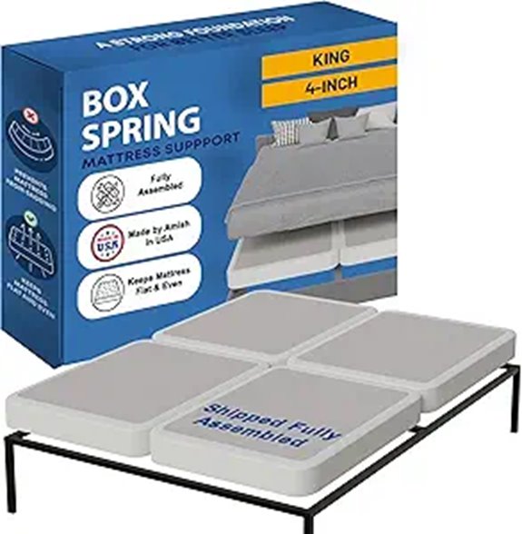 Greaton King Size Box Spring Bed Base