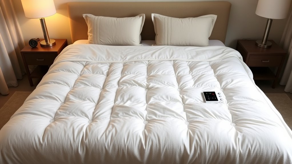 king size dual control features