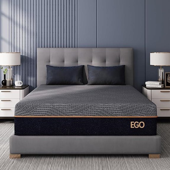 MLILY EGOHOME 12-Inch King Memory Foam Mattress