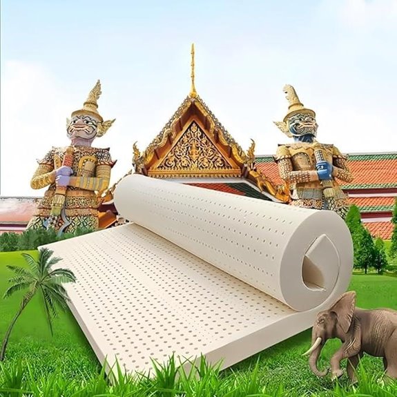 Natural Latex King Mattress 76x80x4