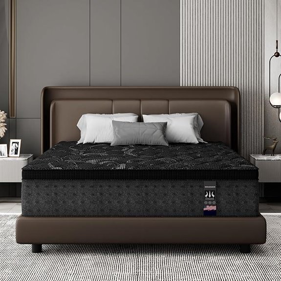 California King Hybrid Mattress with Gel Foam & Springs