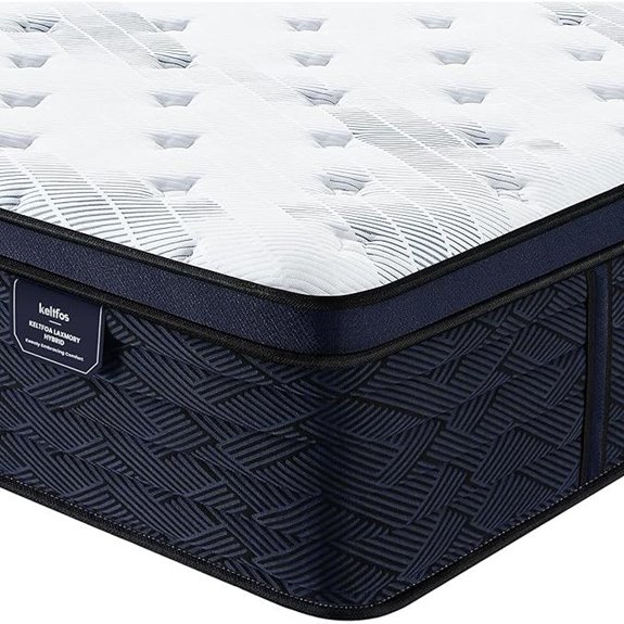 King Size 14-Inch Hybrid Mattress with Lumbar Support