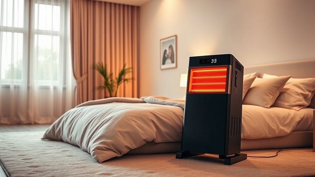 large bedroom heating considerations