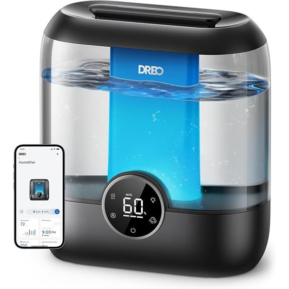 Dreo 6L Cool Mist Humidifier for Large Rooms