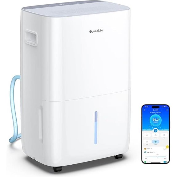 GoveeLife 4,500 Sq. Ft. Dehumidifier with Pump