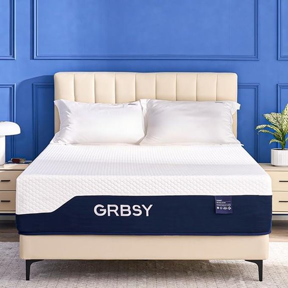 Firm King Size Cooling Gel Memory Foam Mattress