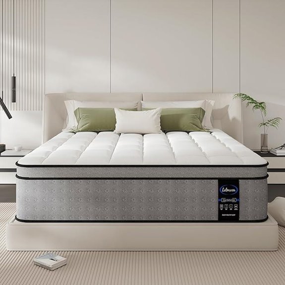 King Hybrid Mattress with Cooling Memory Foam