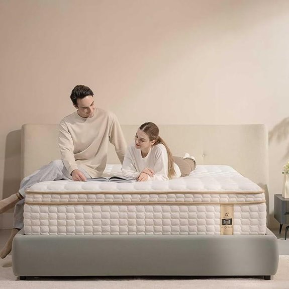 King Size 12 Hybrid Mattress with Memory Foam